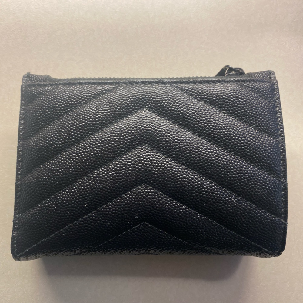 YSL Cassandre Matelasse Small Envelope Wallet - Picture 2 of 4